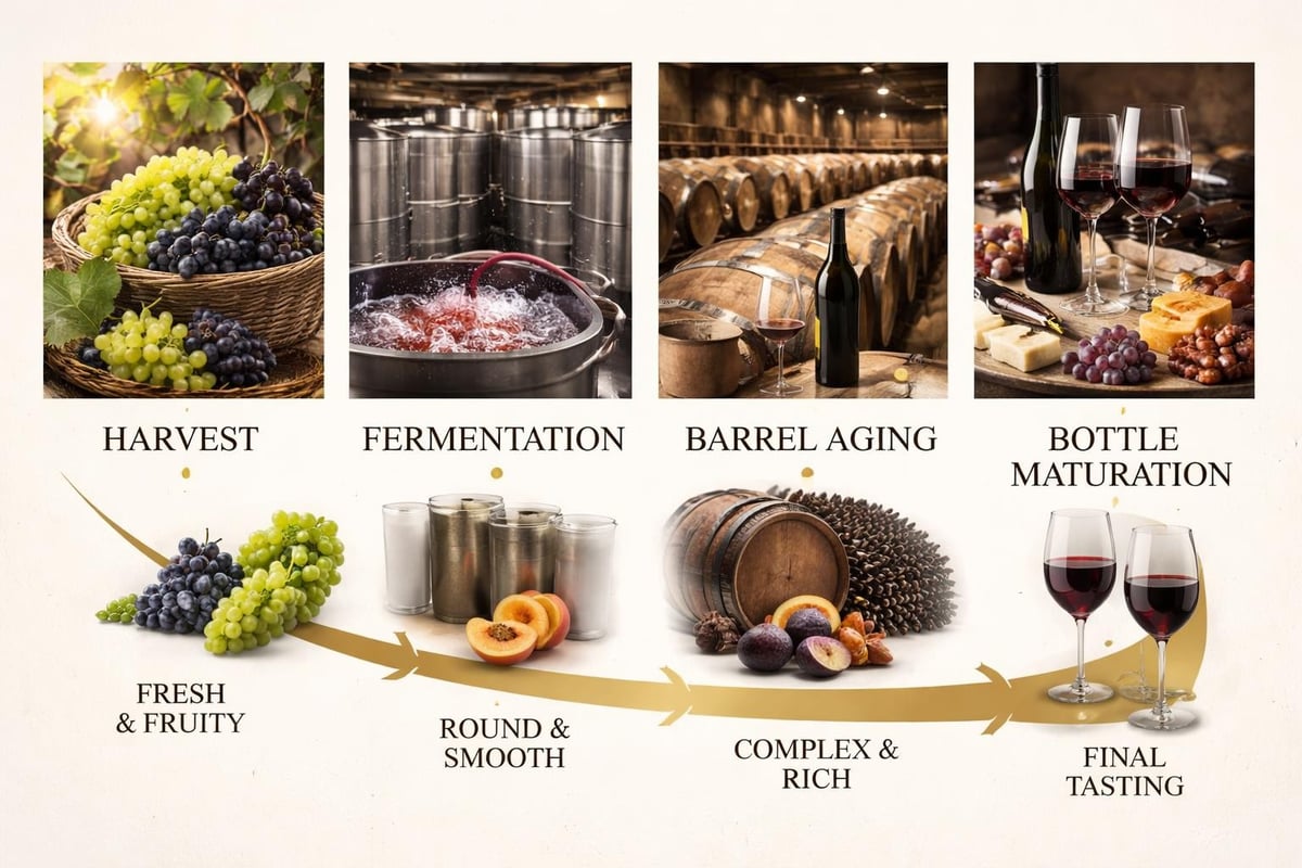 Pinot Noir aging process