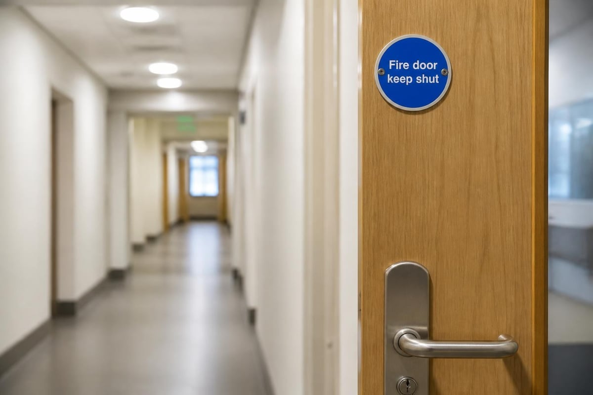 Fire door compartmentation strategy