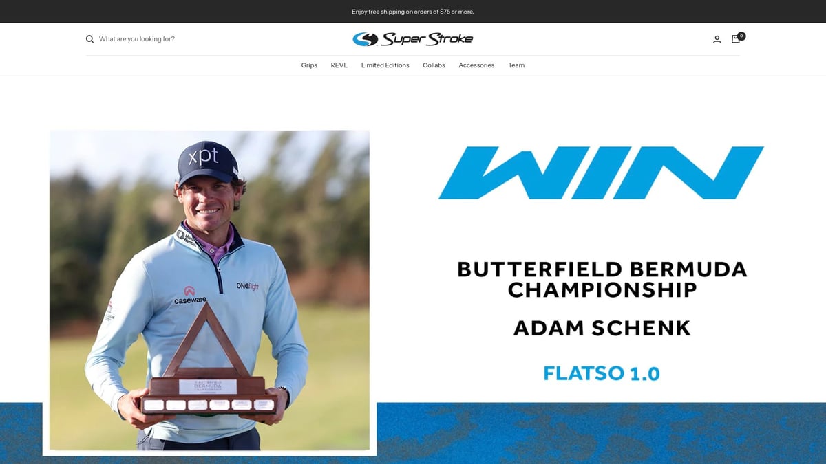 9 Essential Golf Equipment And Accessories for 2025 - SuperStroke Zenergy Putter Grip