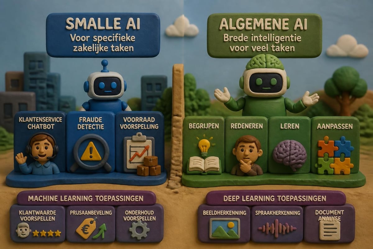 AI-types vergelijking
