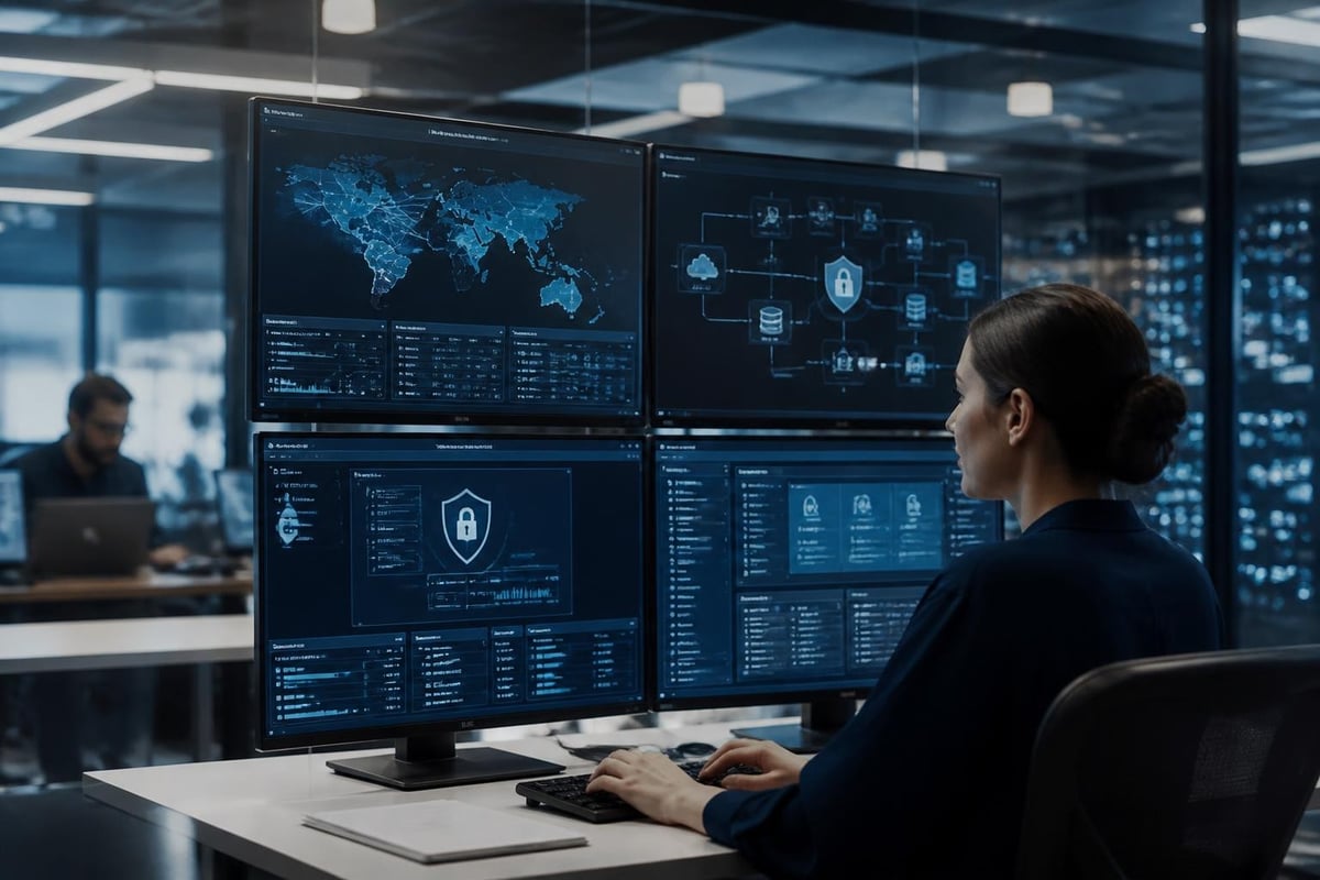 Data security network architecture layers