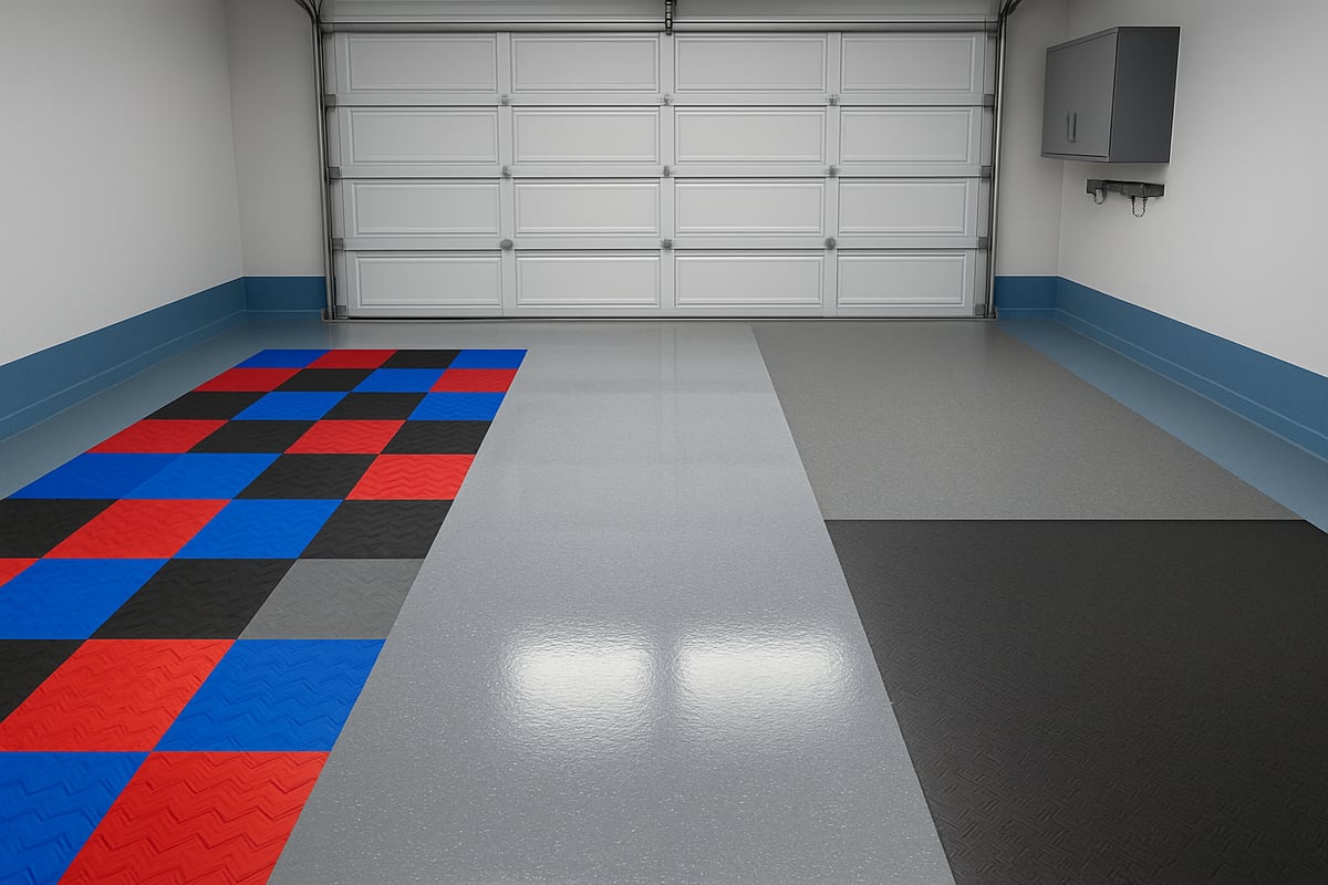 Types of Garage Floor Flooring: Pros, Cons & Best Uses
