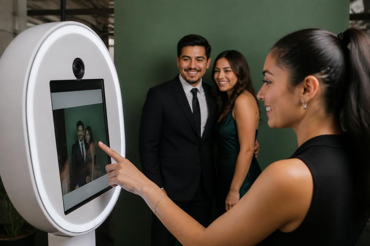 AI photo booth capabilities