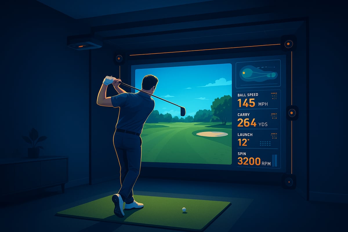 Fördelar med golfsimulatorer 2025