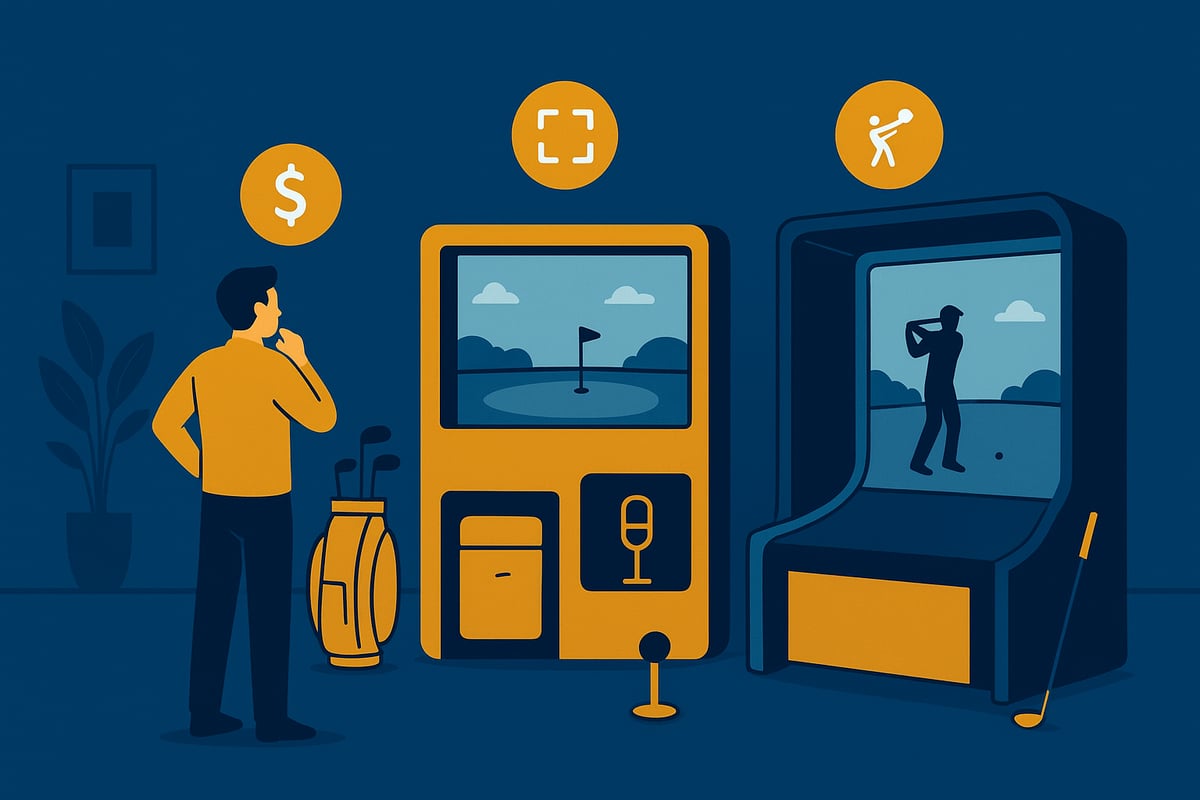 Hur väljer du rätt golfsimulator? Steg-för-steg-guide