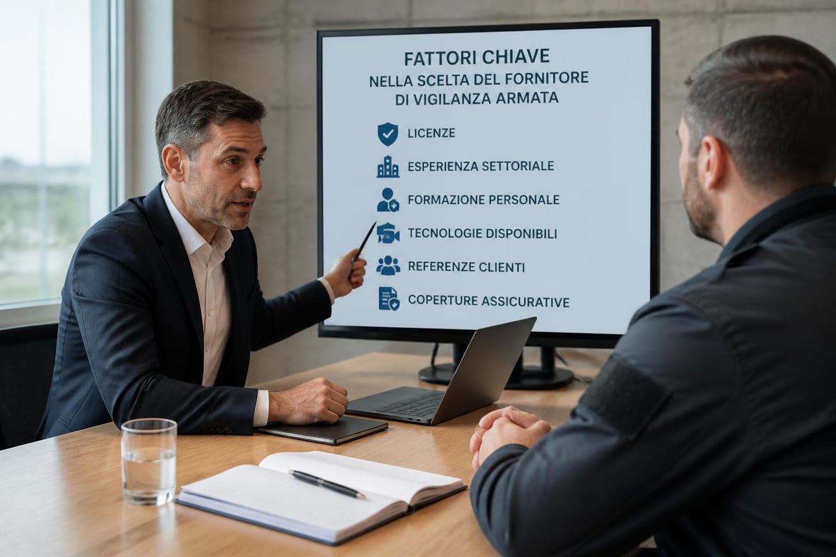 Criteri selezione istituto vigilanza
