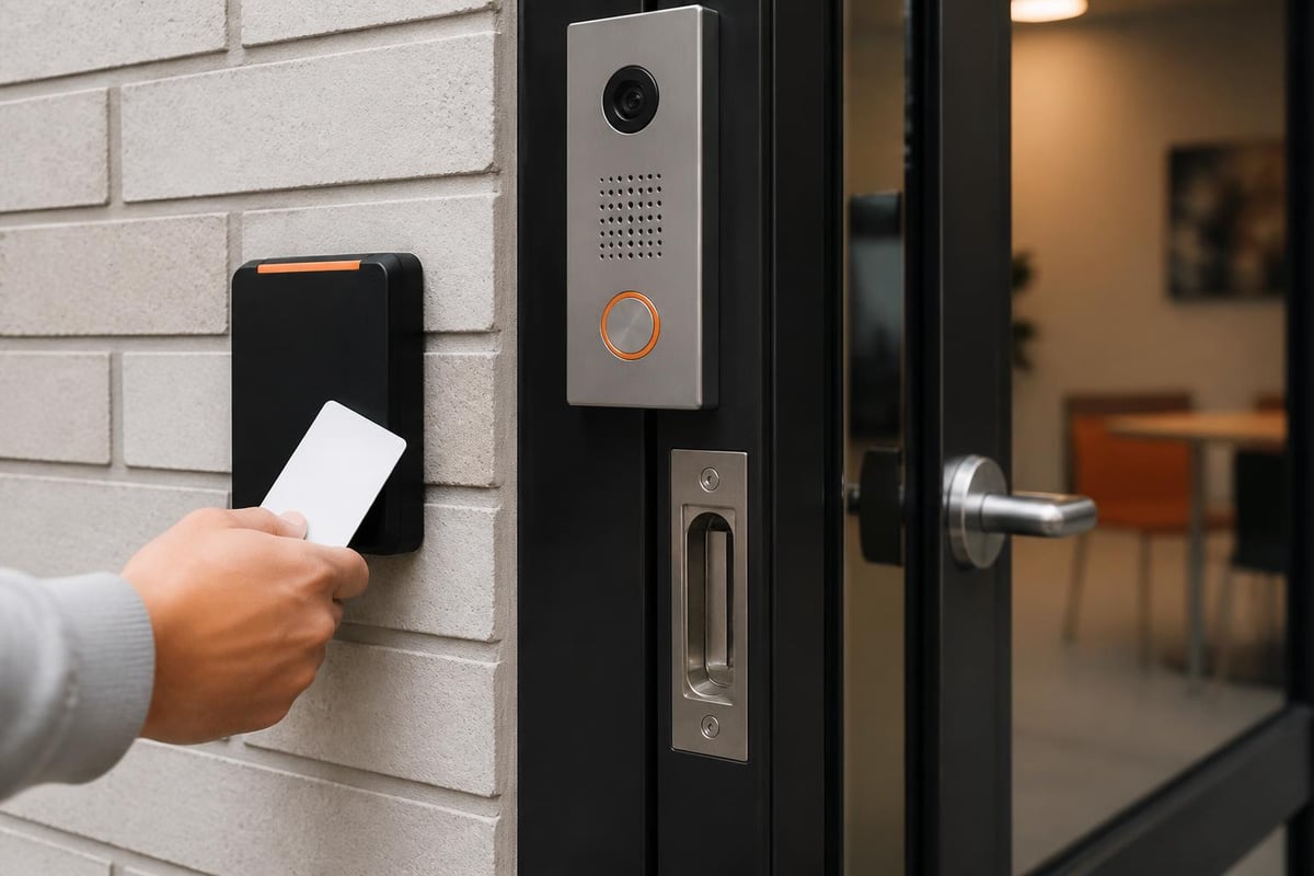 Door entry system components