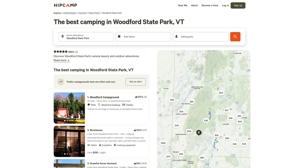 10 Cozy Manchester Vermont Cabins for a Perfect 2026 Getaway - Woodford State Park Cabins