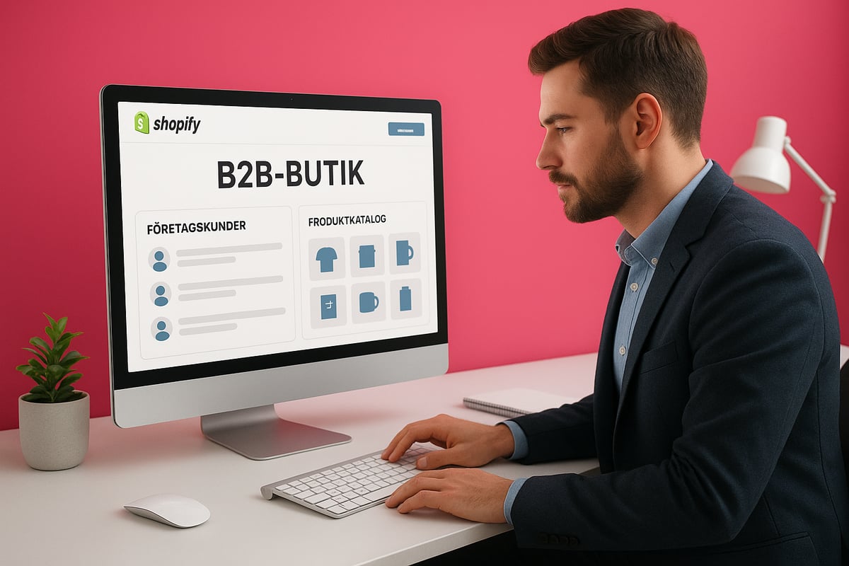Kom igång med Shopify B2B: Steg-för-steg