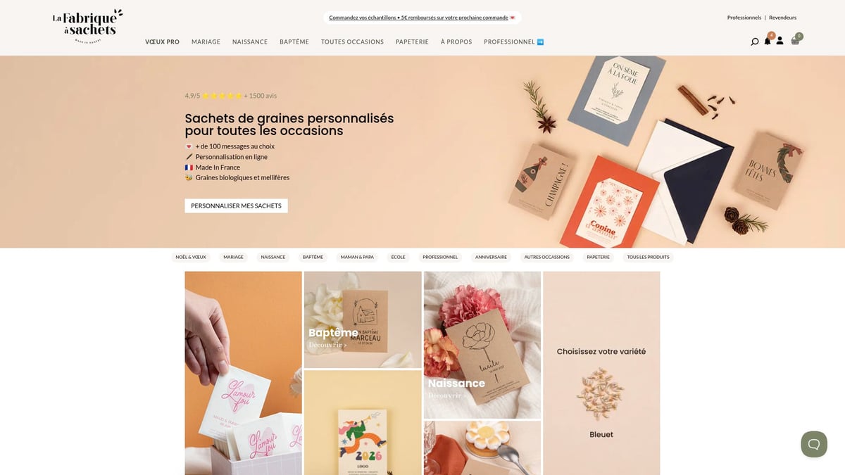 8 Incontournables Produits Artisanals à Découvrir en 2026 - La Fabrique à Sachets : Semences et Kits de Jardinage Personnalisés