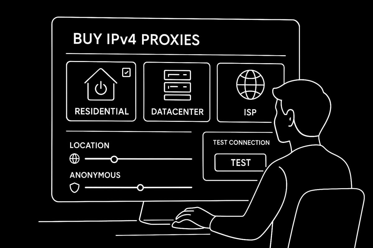 How to Buy IPv4 Proxies: Step-by-Step Guide
