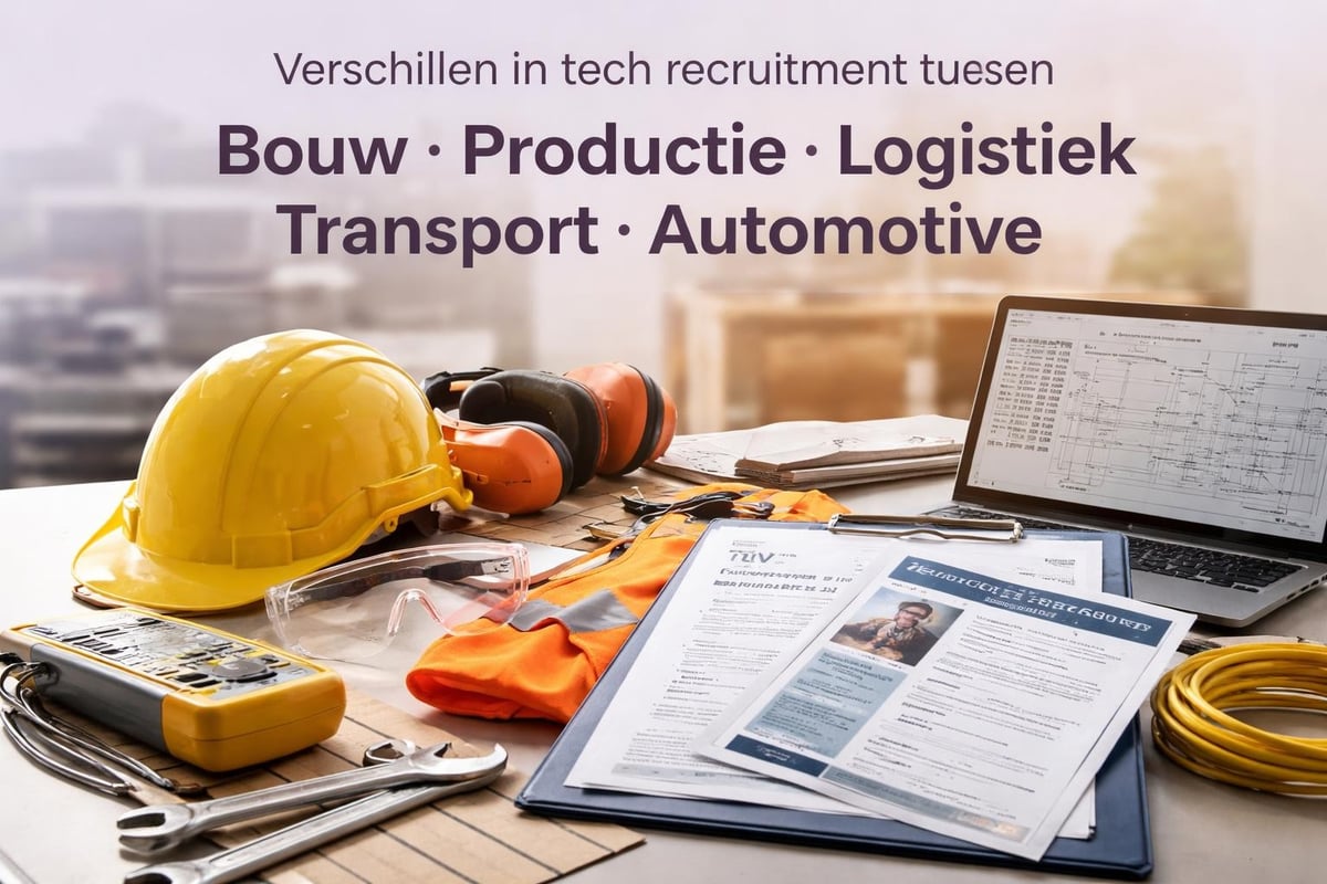 Tech recruitment sectors