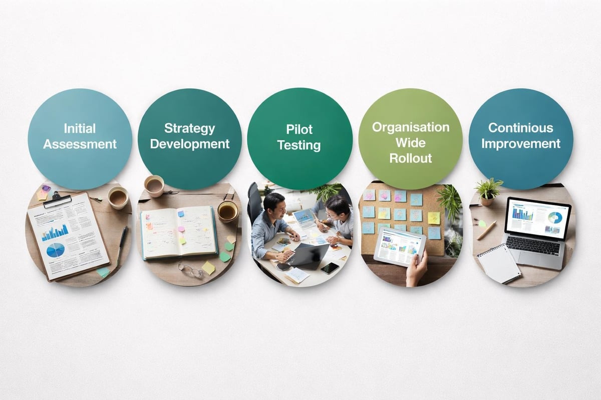 Internal marketing implementation roadmap