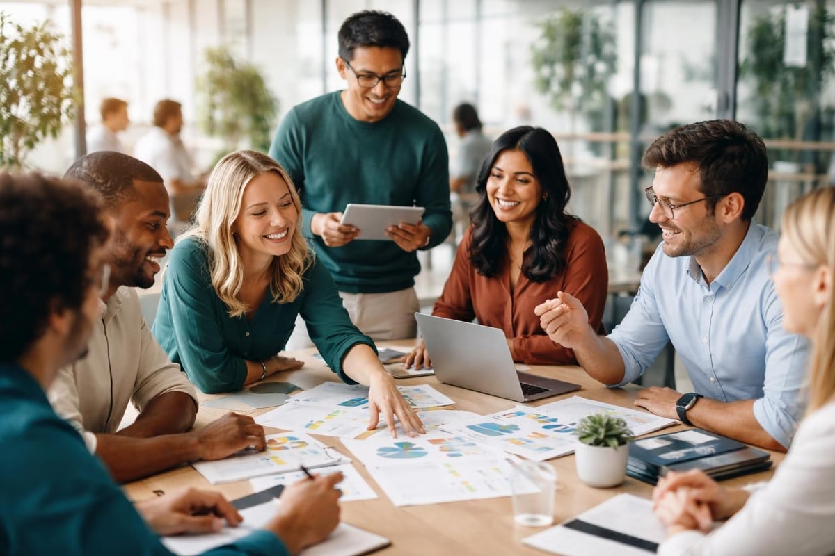 Cross-functional collaboration network