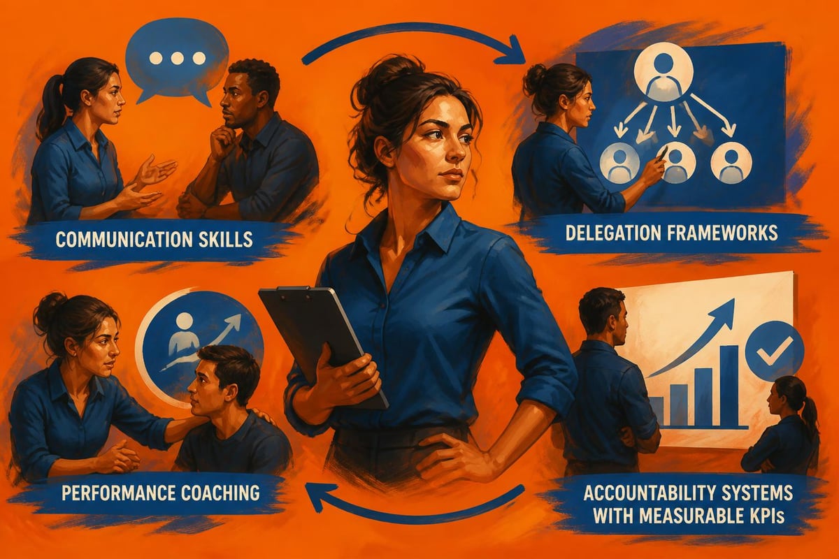 Assistant manager training components
