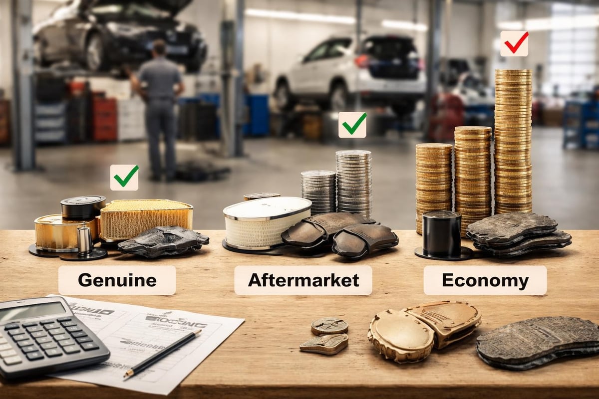Parts quality comparison