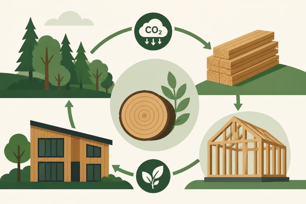 Green framing material lifecycle