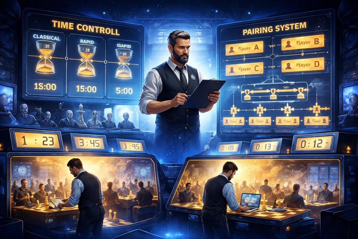 Chess tournament time management