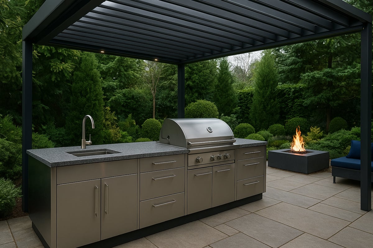 Designing for UK Weather: All-Season Outdoor Kitchens