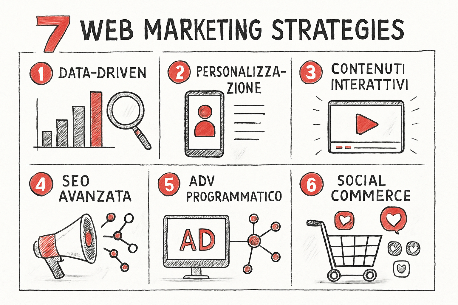 7 Migliori Strategie Di Web Marketing Per Il 2025