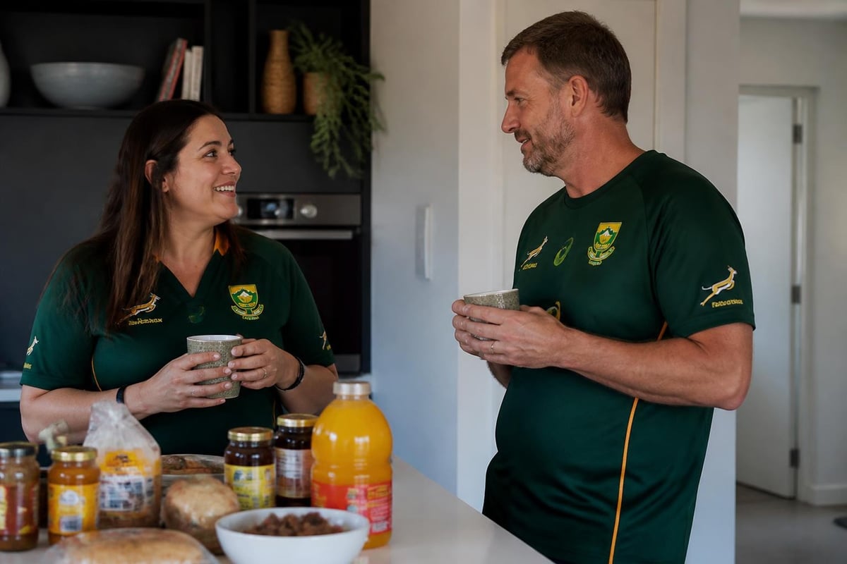 South African expat shopping