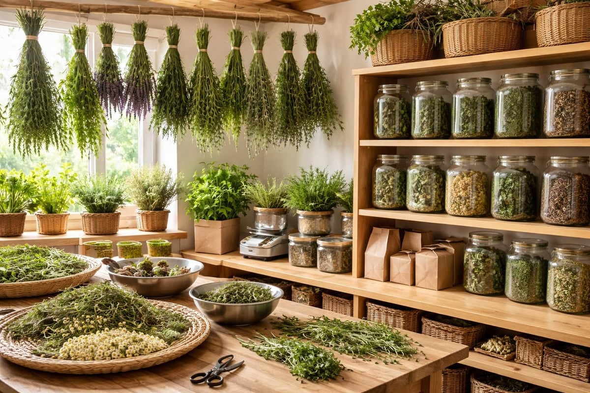 Méthodes de conservation des aromatiques