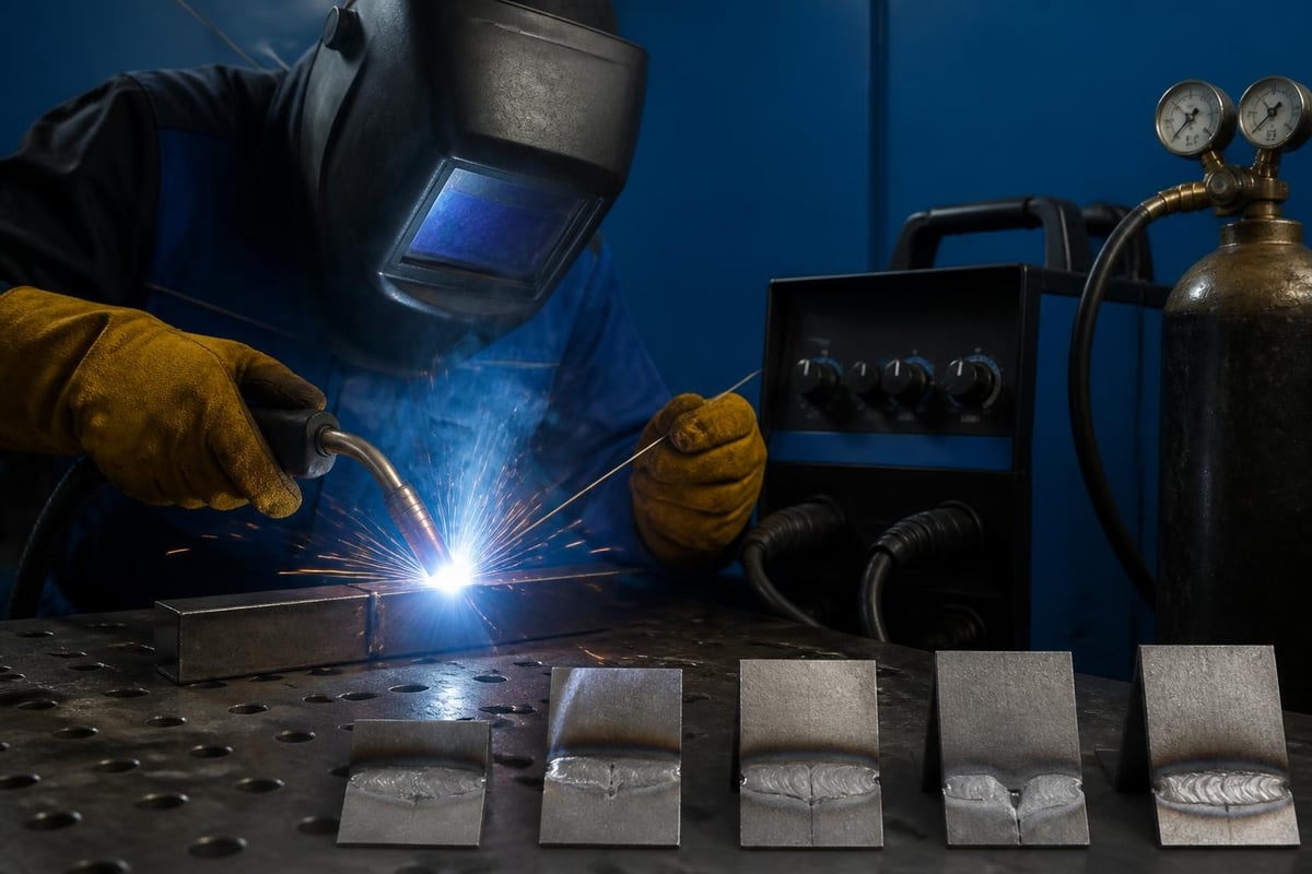 CO welding parameter relationships
