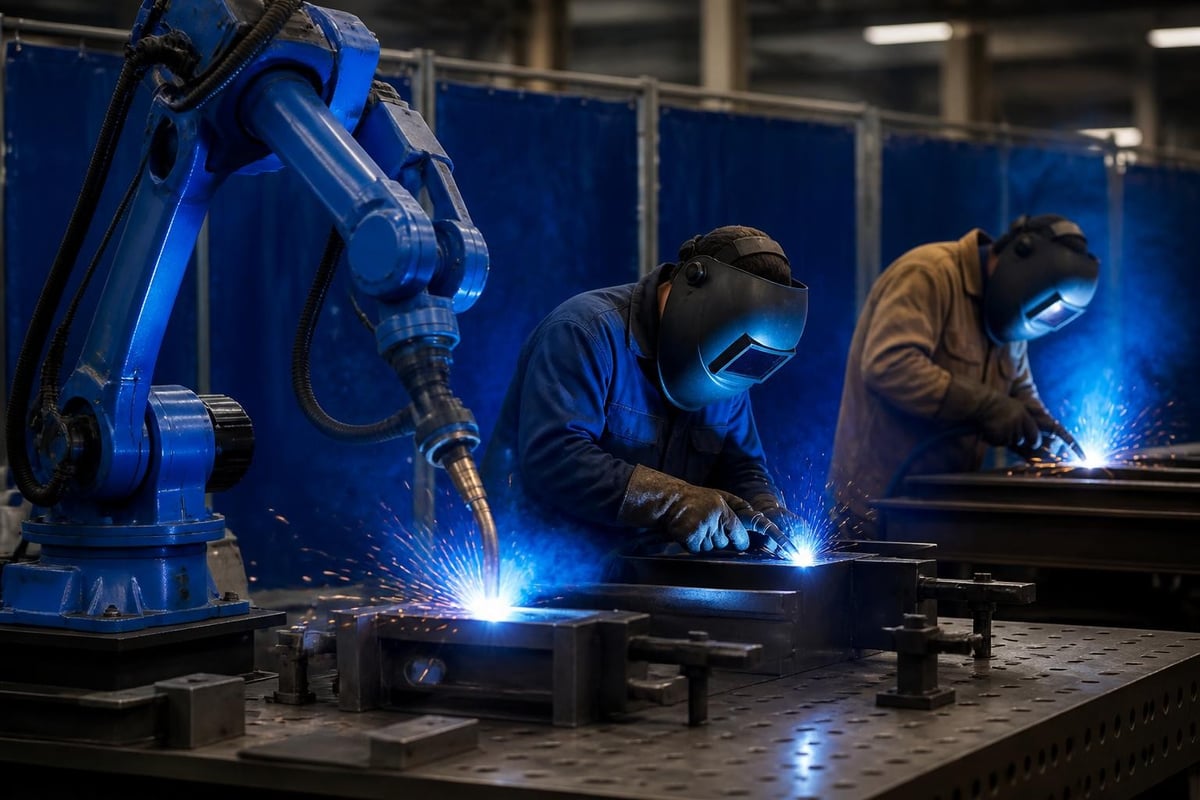 Automated CO welding integration
