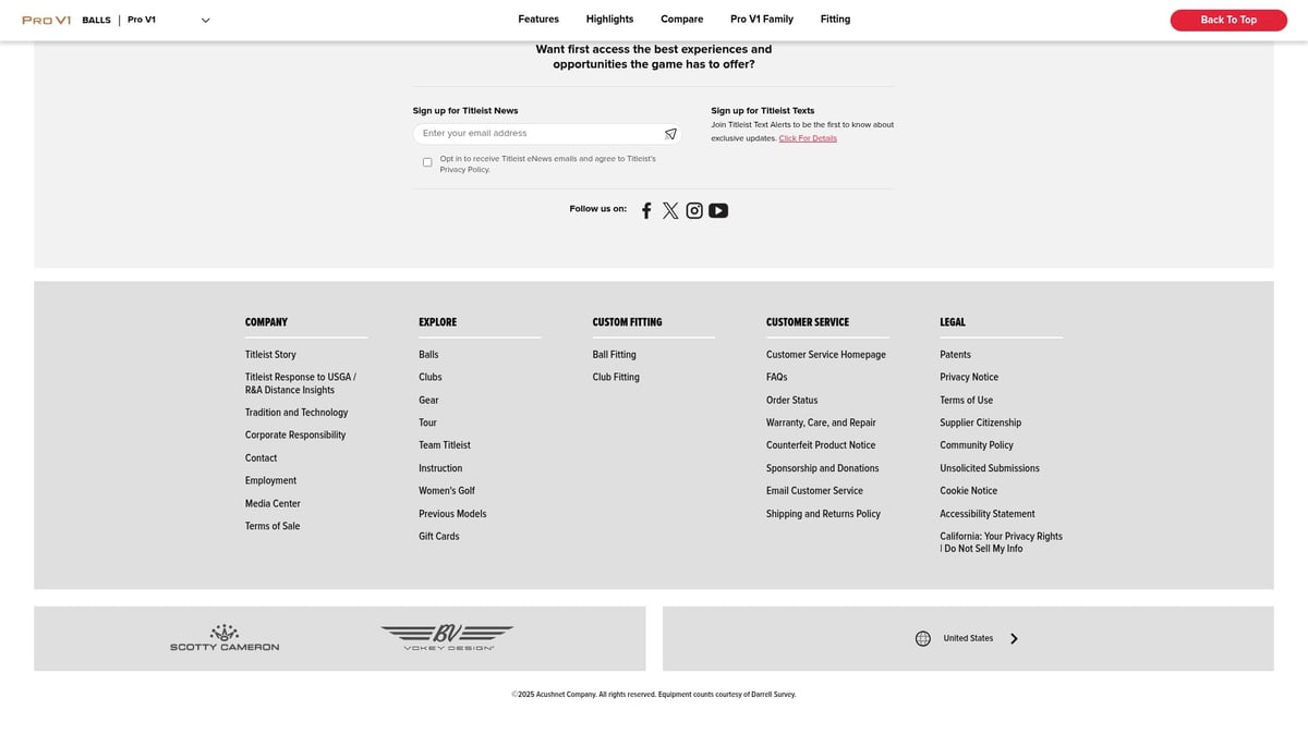 9 Essential Golf Stuff For Dad He’ll Love In 2025 - Titleist Pro V1 Golf Balls (2025 Edition)