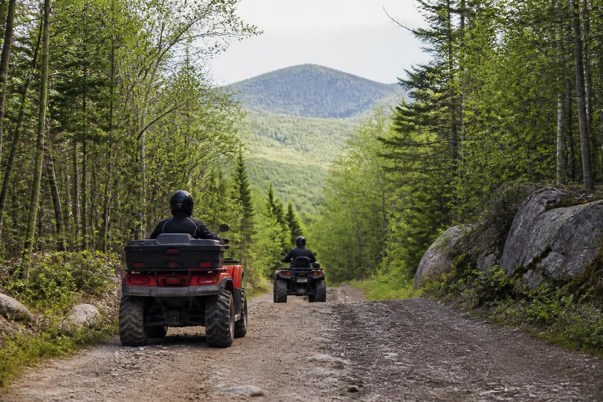 Maine ATV trail regions
