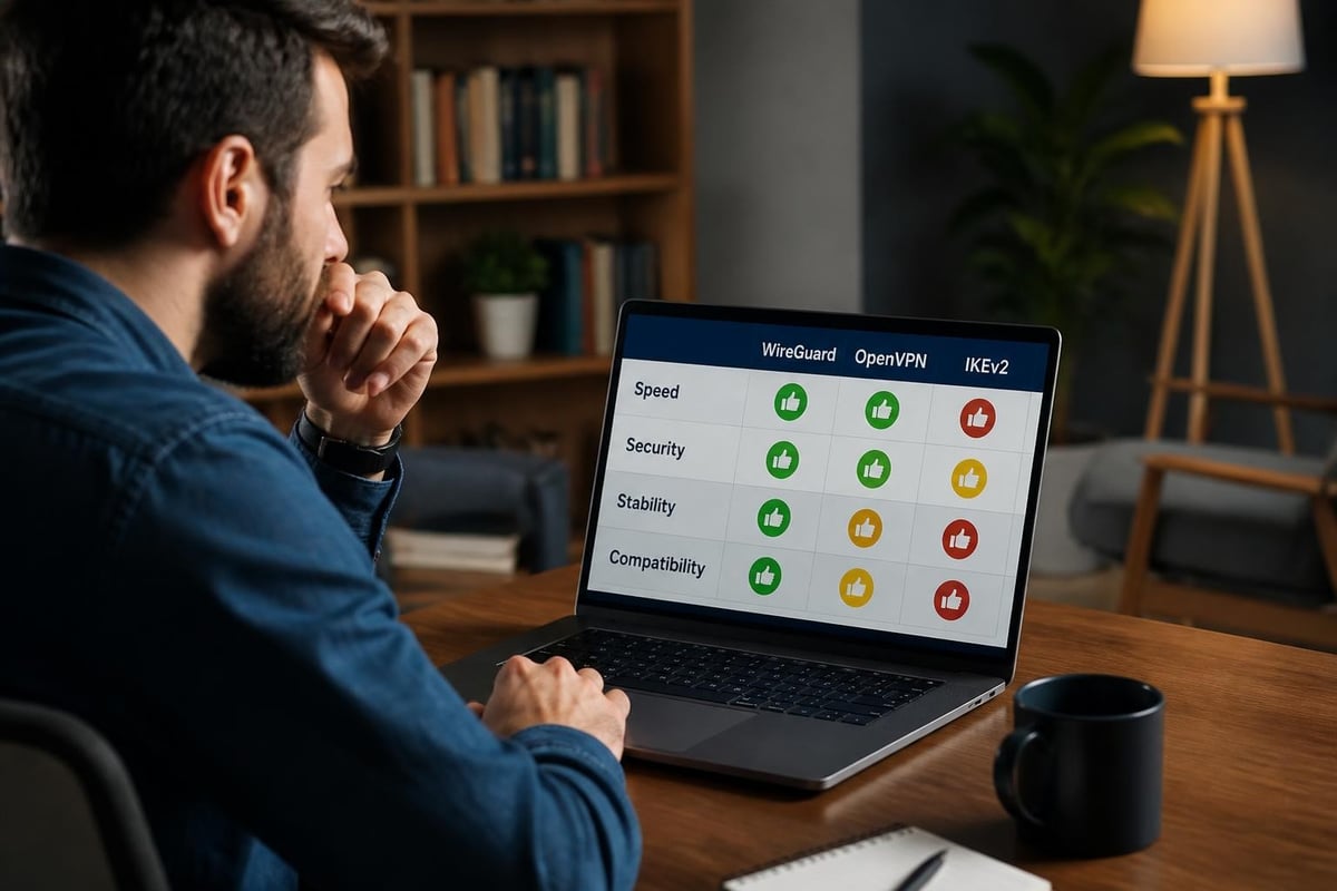 VPN protocol comparison