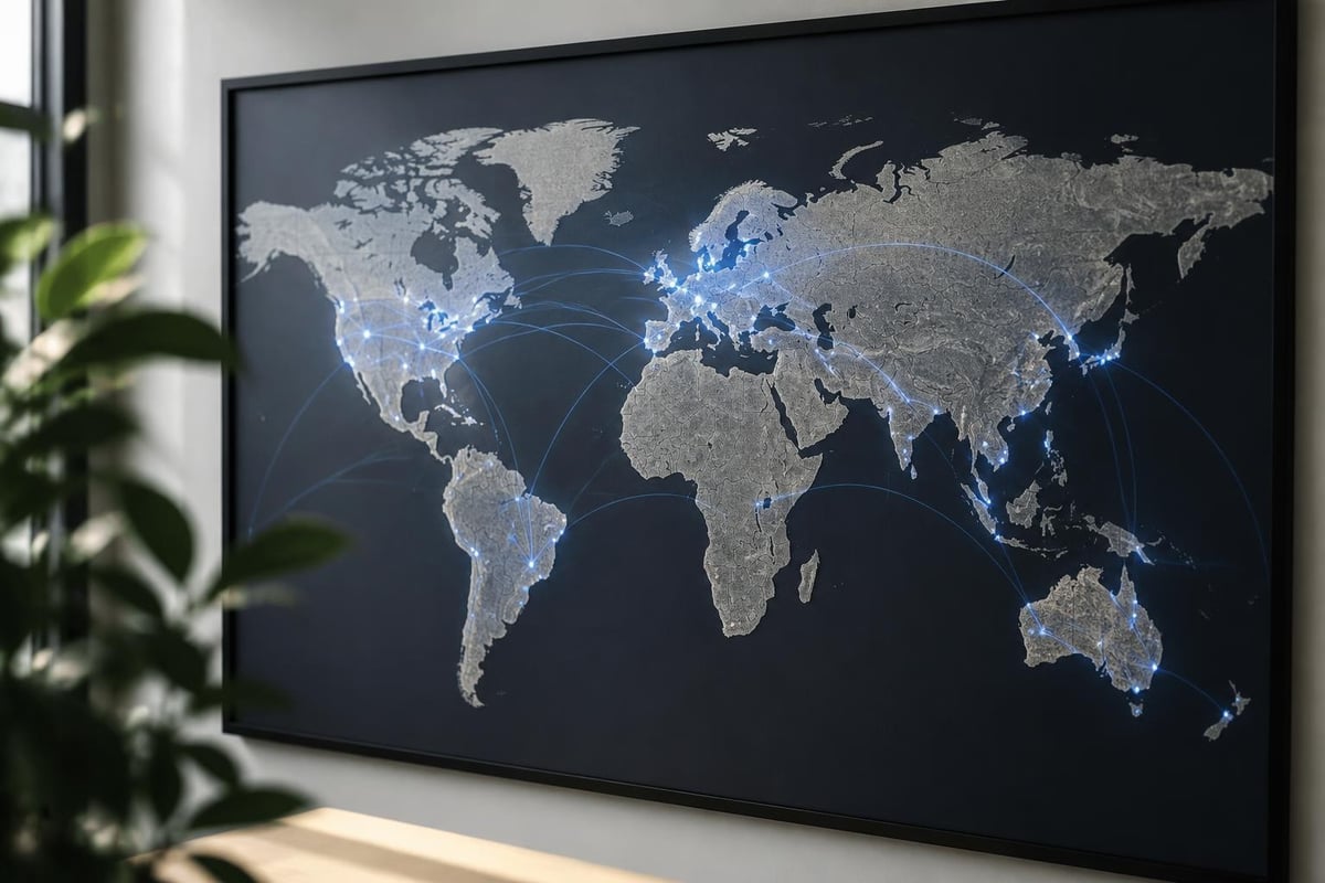 Global VPN server distribution