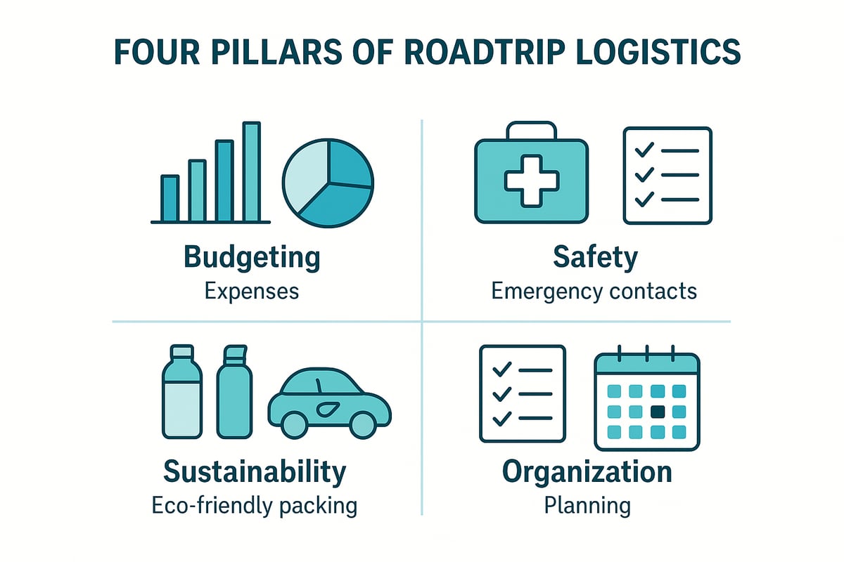 Roadtrip Logistics: Budgeting, Safety, and Sustainability