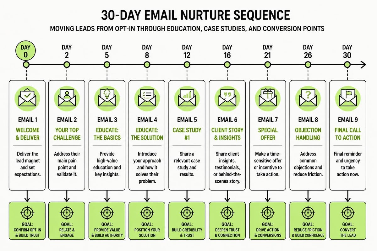 Lead nurture workflow