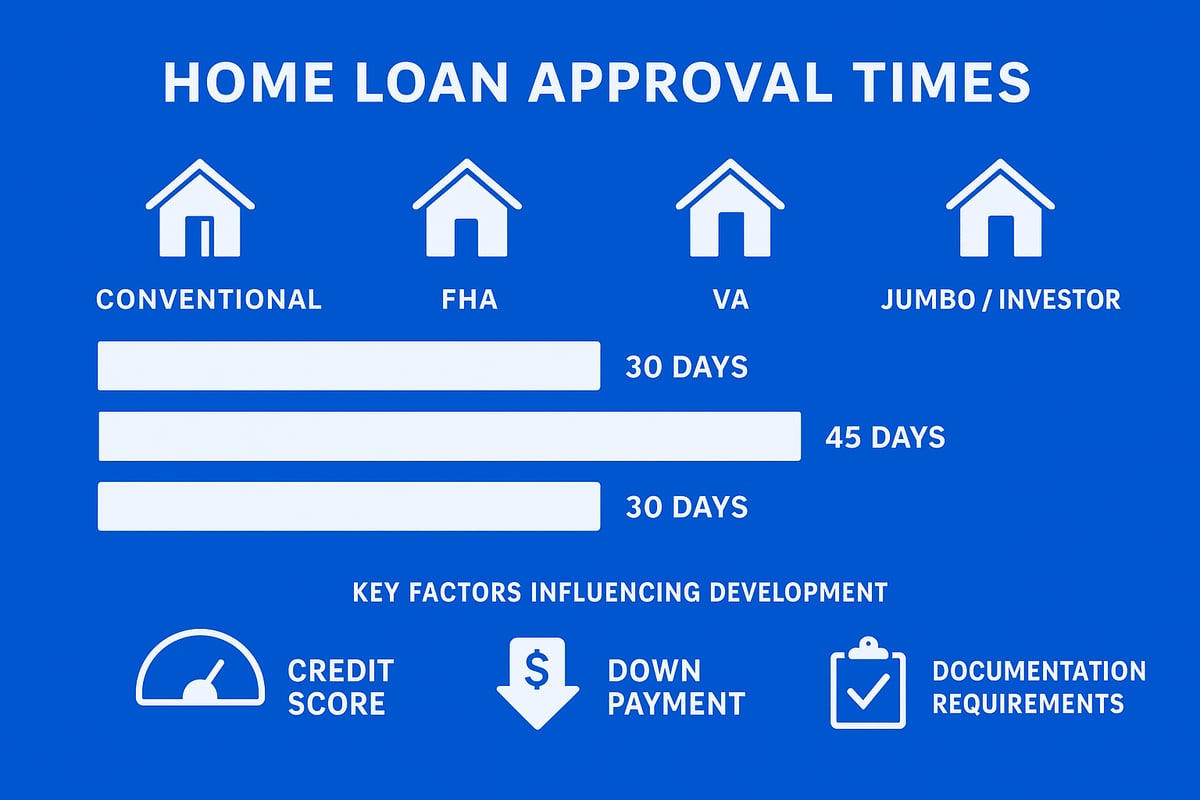 Comparing Home Loan Approval Times by Loan Type