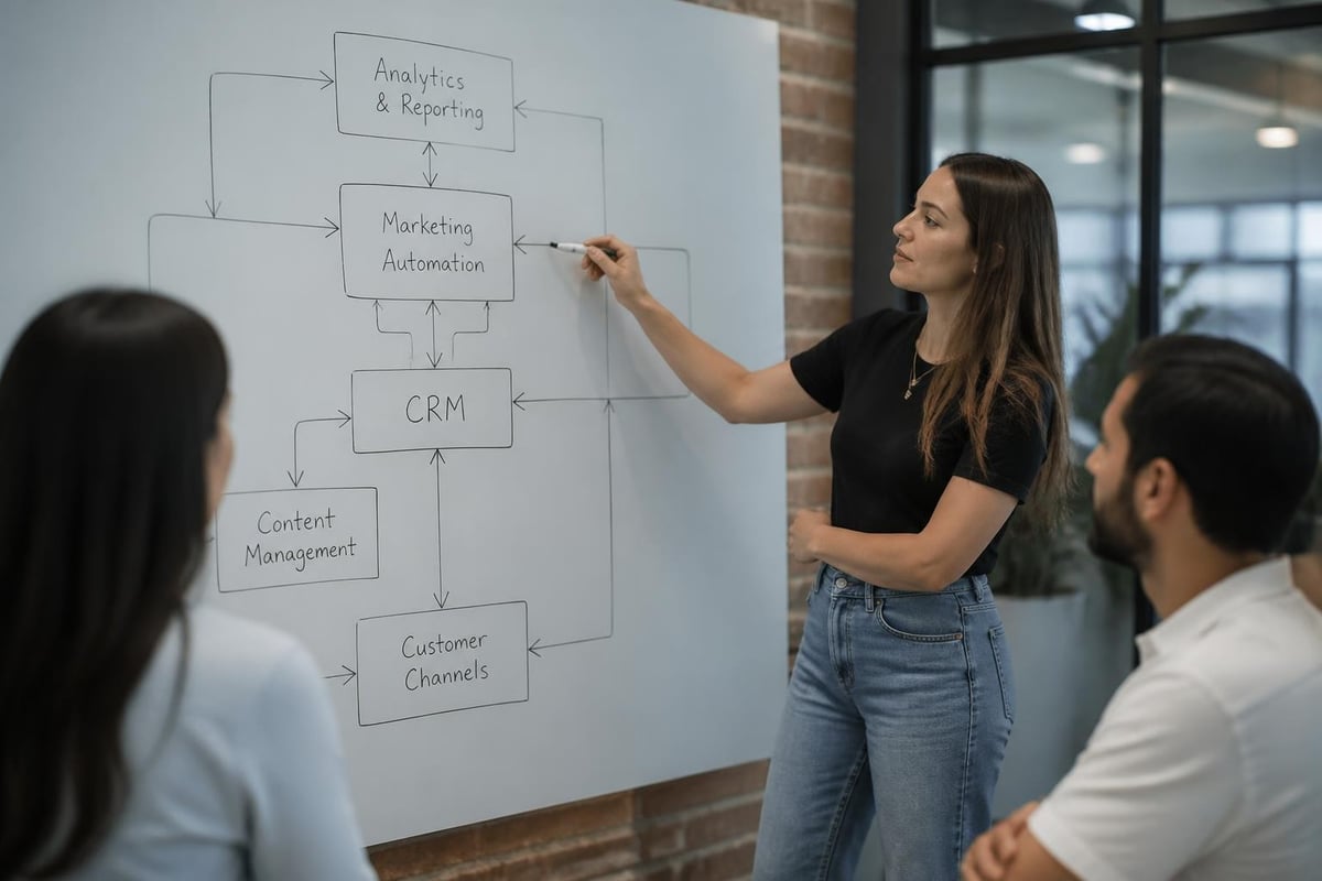 Digital marketing technology stack