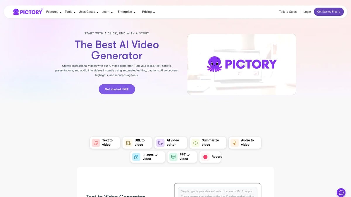7 Essential AI Platforms For Business Success In 2026 - Pictory