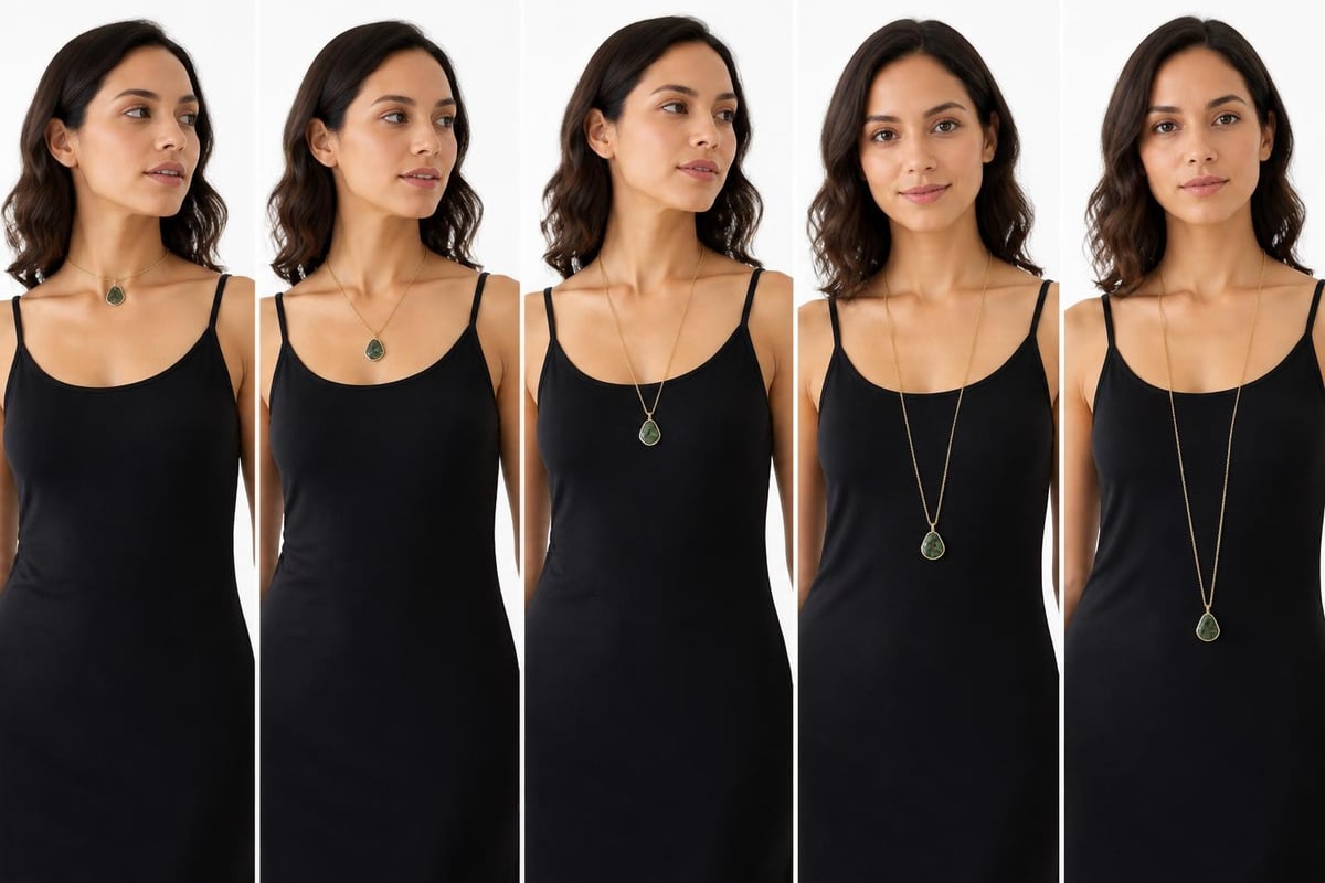 Necklace length guide