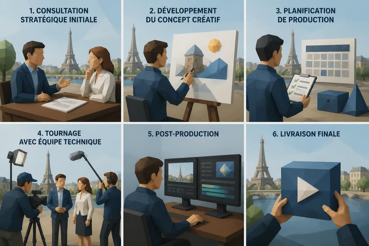 Processus de production audiovisuelle