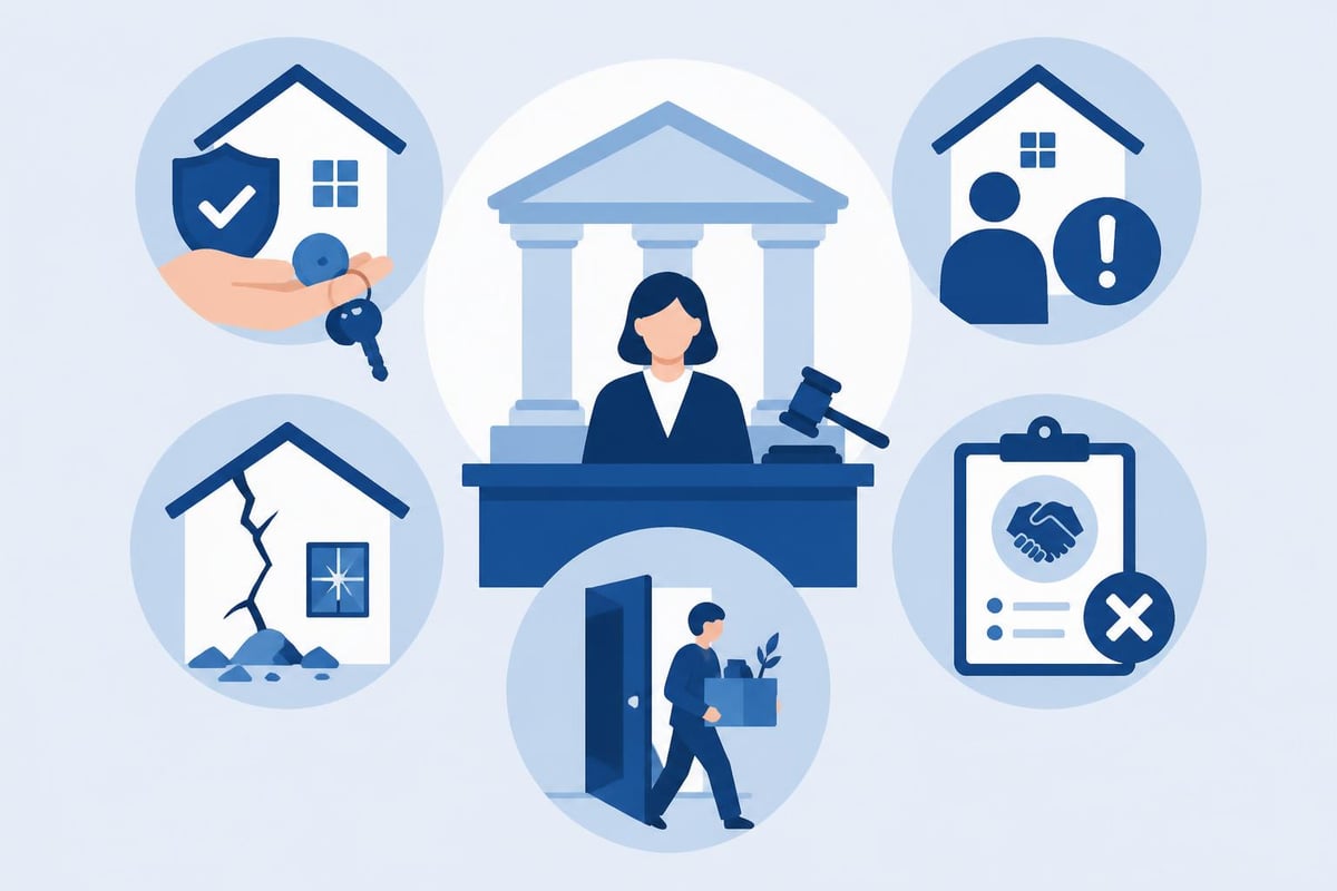 Tenancy tribunal application types