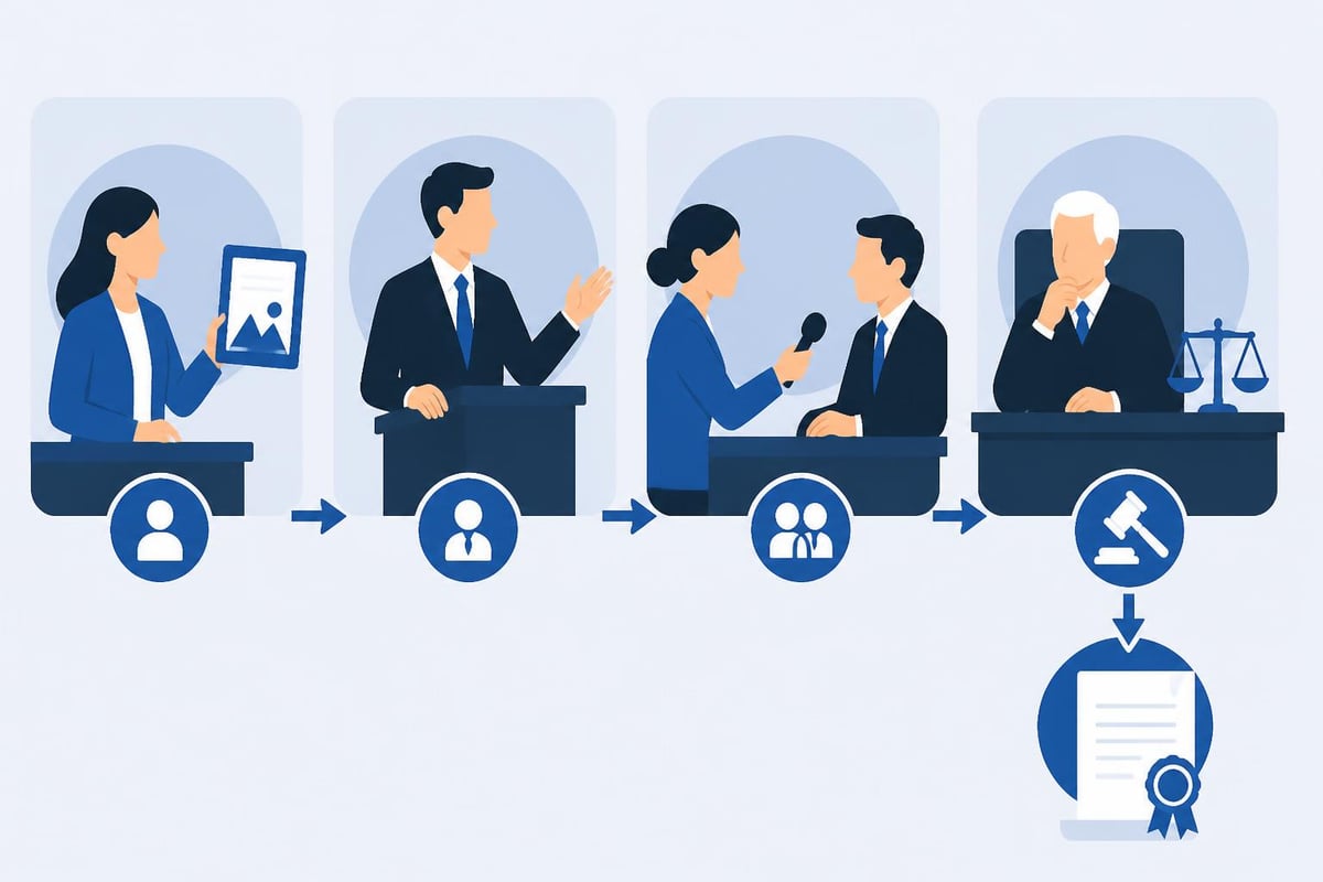 Tribunal hearing structure