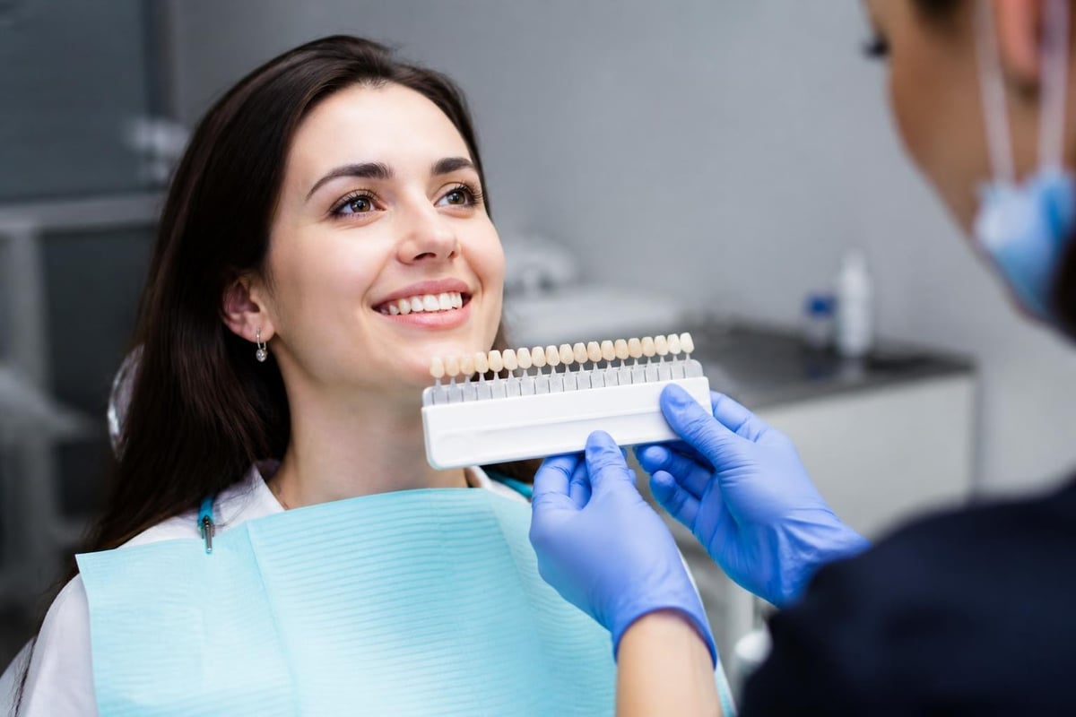Range of cosmetic dental treatments