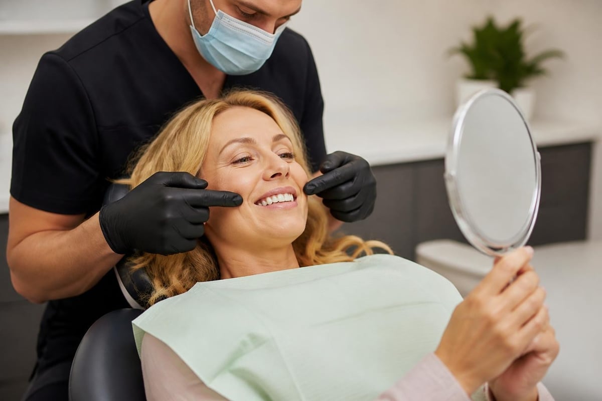Advanced smile restoration procedures