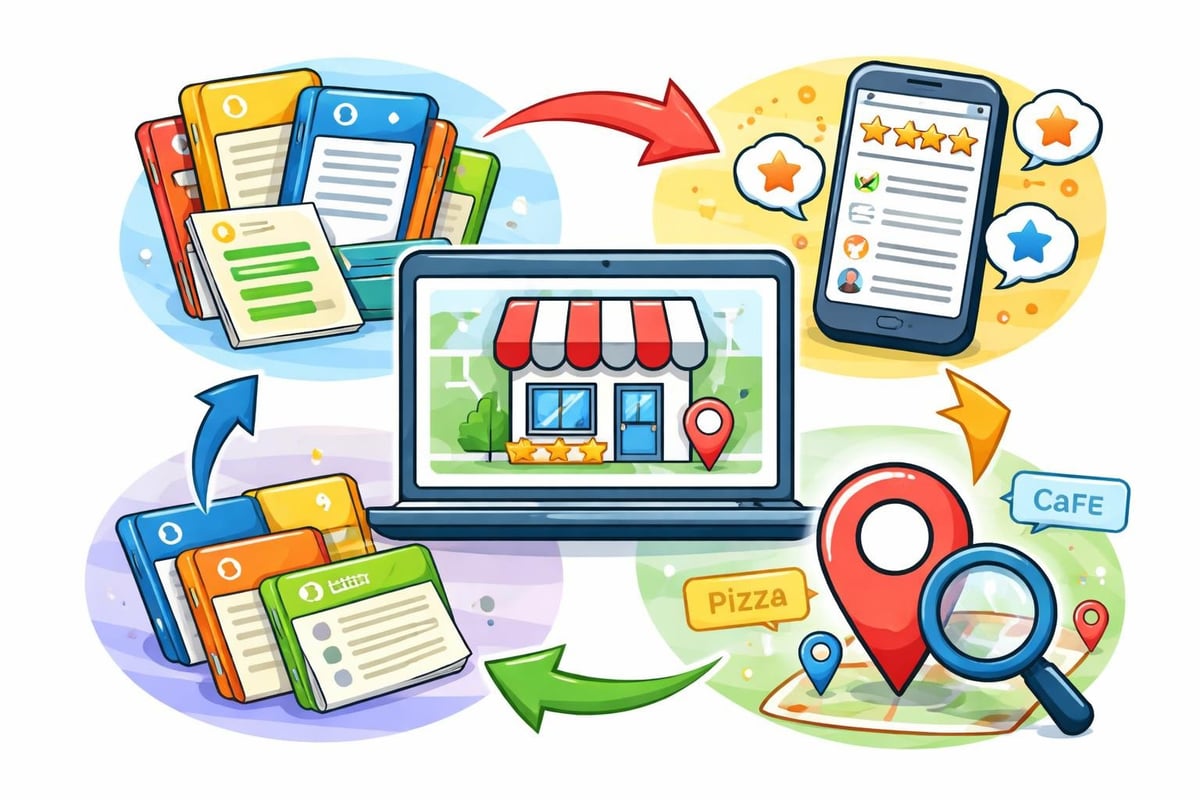 Local SEO strategy components