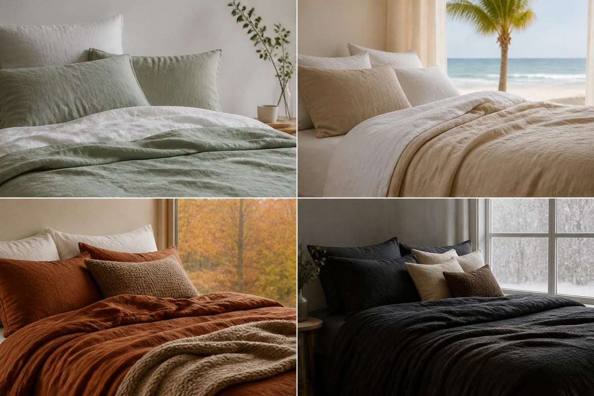 Seasonal bedding rotation