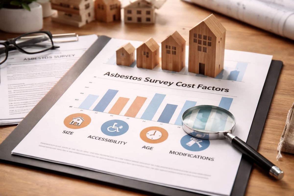 Property characteristics affecting survey pricing