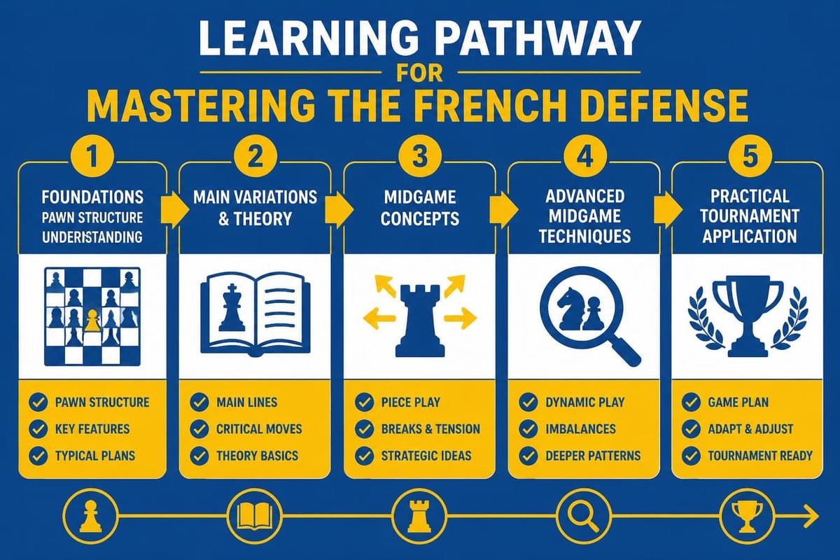 French Defense learning progression