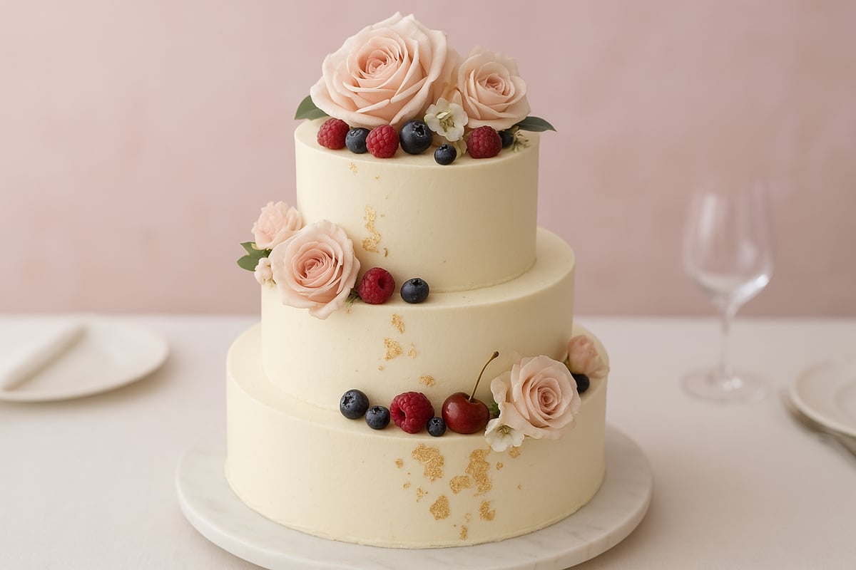 Essbare Hochzeitstorte Deko: Trends und Vorteile