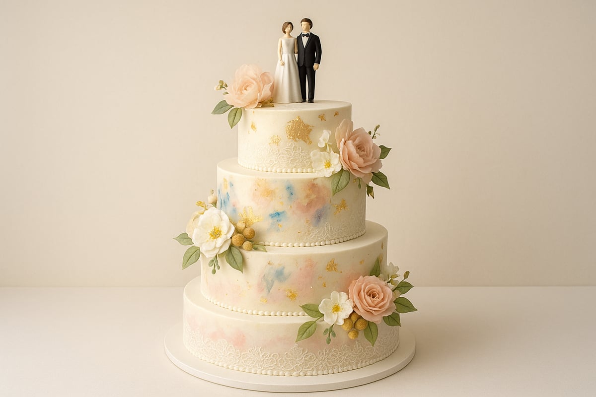 7 Kreative Hochzeitstorte Deko Essbar Ideen für 2025