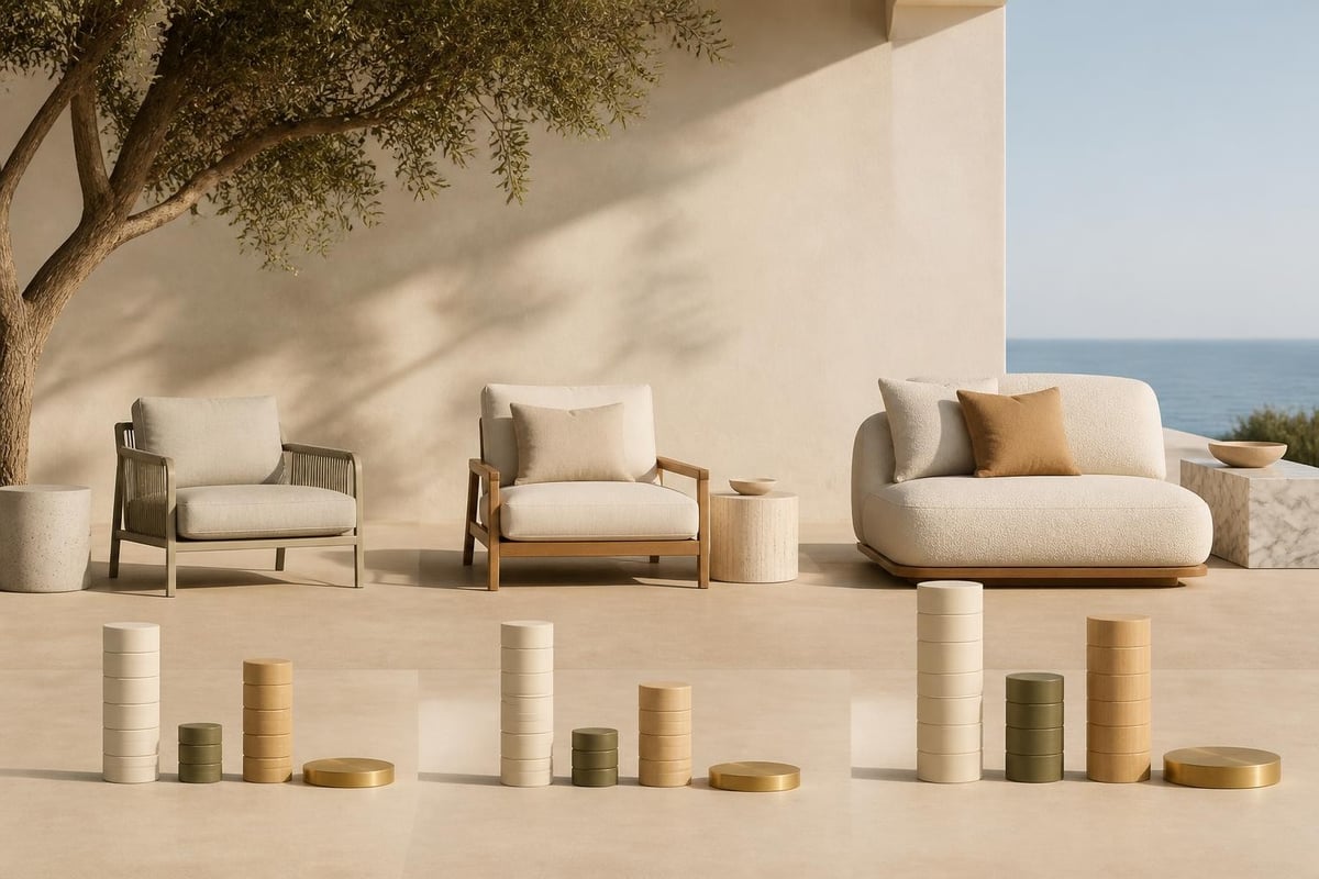 Outdoor furniture cost analysis